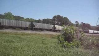 preview picture of video 'CSX Q541 Train in Emerson, GA'