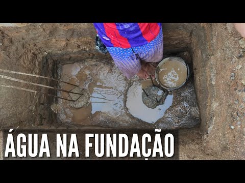 Water in the foundation, what to do?