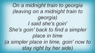 Human Nature - Midnight Train To Georgia Lyrics