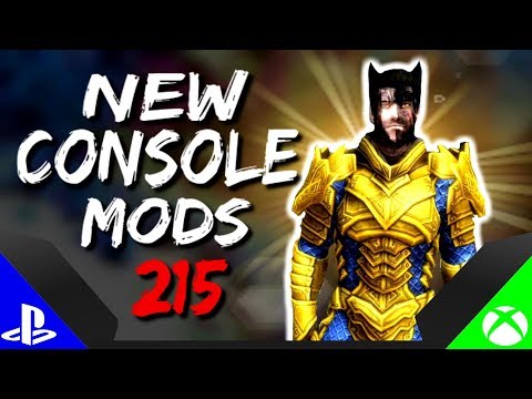 Skyrim Special Edition: ▶️5 BRAND NEW CONSOLE MODS◀️ #215 (PS4/XB1/PC)