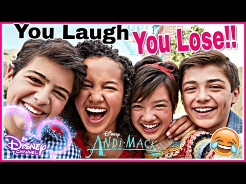 Try Not To Laugh Watching DISNEY ANDI MACK Funniest Musical.lys 2018 | Disney Challenge!