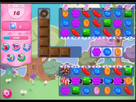 Candy Crush Saga level 748(NO BOOSTERS)2019