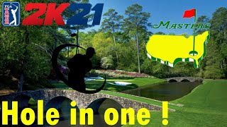 PGA Tour 2K21 | Hole in one | Augusta National Golf Club | Mike Player #9