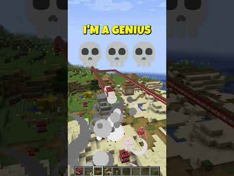 Insane TNT Slider Trick in Minecraft