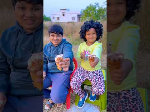 Misti & Ishan shared Ice Cream with their Daddy 😱❤️🙏 #shorts #papa #mistihappylifestyle #viral