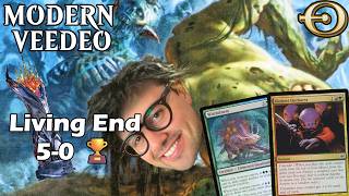 Living End is broken!!!! 5-0 🏆 with Violent Outburst unban! | Modern | MTGO