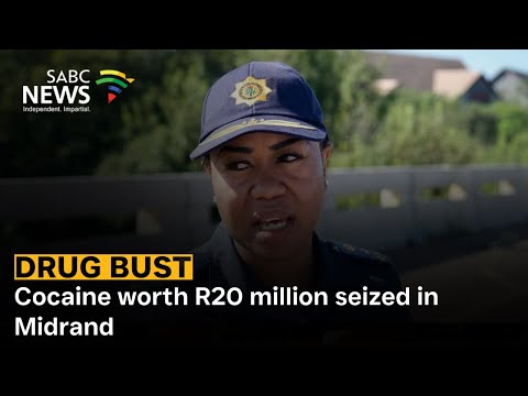 Cocaine worth R20 million seized in Midrand