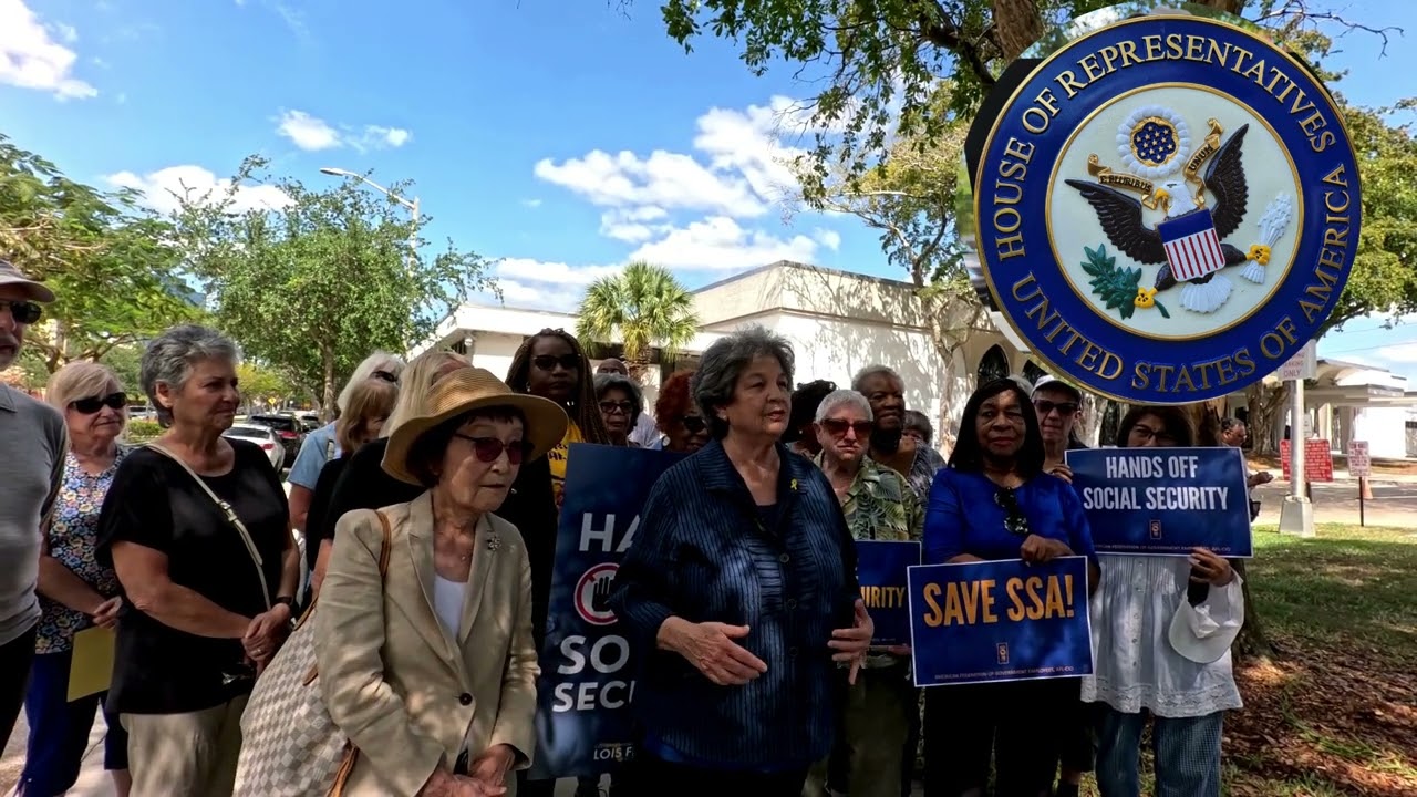 WPB Social Security Office Press Conference April 15 2025 Lois Frankel
