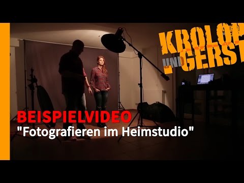 "Fotografieren im Heimstudio" - VIDEOTRAINING - Sample