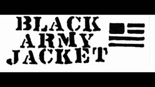 Black Army Jacket- I Object