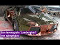 Een levensgrote Lamborghini van glas, Rogier is de gelukkige eigenaar