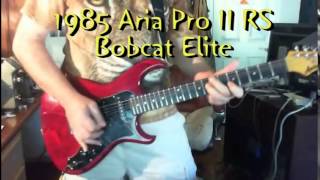 Stratocaster: Fender vs Aria vs Ibanez