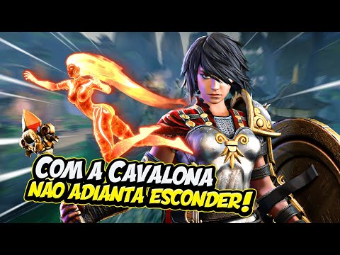 COM A CAVALONA NÃO ADIANTA ESCONDER NA TORRE! - ⚡ Smite BR Ranked Duelo