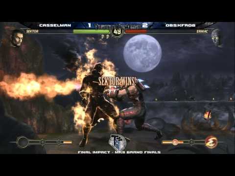 Final Impact Day 2 - MK9 - Grand Finals - Casselman vs OBS|KFrog
