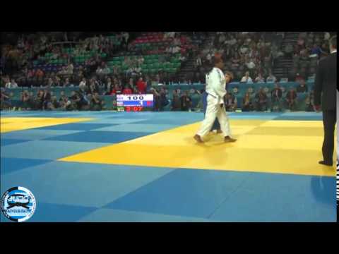 European Judo Championships Montpellier 2014 Semifinal -66kg LAROSE (FRA) - PULYAEV (RUS)