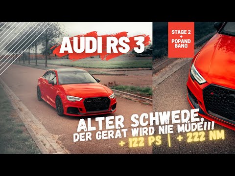 Audi RS 3 - Porsche Jäger | STAGE 2 | Ladeluftkühler | APR Ansaugung | Zeiten 100-200 | Sound | DYNO