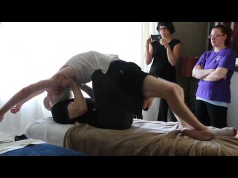 Thai Massage/Stretching Demo - Bridge and Flying