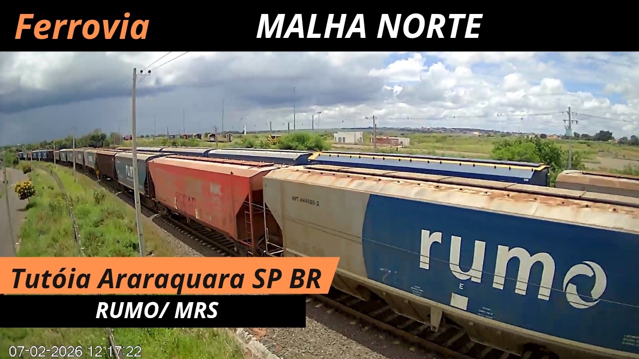 Live webcam view of Trenes de Carga en Tutóia