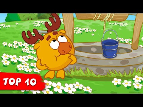 KikoRiki 2D | TOP 10 Episodes from Season 1 | Cartoon for Kids