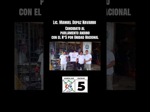 Desde el DEPARTAMENTO DE UCAYALI - PROVINCIA DE CORONEL PORTILLO 🇵🇪✍🏻5️⃣🗳️