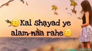 Tum mere ho iss pal mere ho sweetheart special - YouTube