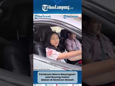 Intimate Moments Between Mayangsari and Her Husband While Eating at a Luxury Restaurant #shorts #...