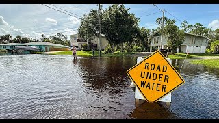 Hurricane Helene's flood water devastated residents in Venice and Engl