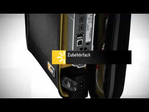 Case Logic HDC1 - Festplatten-Tasche, EVA-Nylon, schwarz, 8,9 cm (3,5")