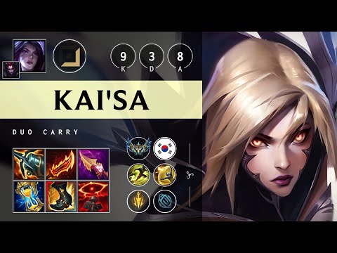 Kai'Sa ADC vs Jinx - KR Challenger Patch 25.05