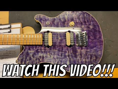 1993 Ernie Ball Music Man EVH Eddie Van Halen Hardtail Translucent Purple Quilt image 12