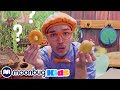 Blippi Explores A Children S Museum Blippi Educational Videos For Kids Moonbug Kids Playground