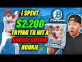 I SPENT 2 200 TRYING TO HIT A SHOHEI OHTANI ROOKIE CARD 2018 Bowman Chrome Hobby Boxes