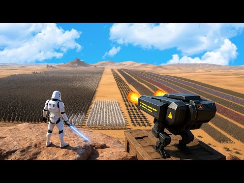 THE LAST LINE! T-45 & STARBORNE Face MILLIONS of The Myriad Plague | UEBS 2 Cinematic Defense