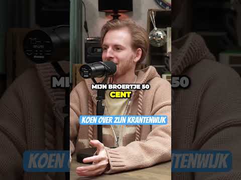 Koen over zijn krantenwijk 🗞️ #bankzitters #bankzittersshorts #funny #grappig #lachen #youtubeshort