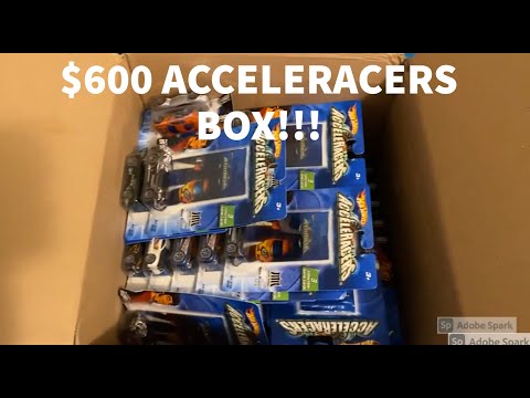 $600 ACCELERACERS MYSTERY BOX! REVERB, FLATHEAD AND MORE! RARE CARS BACK IN STOCK!