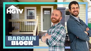 Transforming an Abandoned House into a Cozy Cabin Retreat - Full Ep. Recap | Bargain Block | HGTV