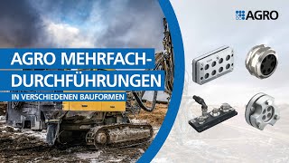 AGRO Mehrfachdurchführungen