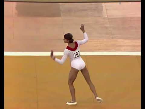 [HD] Lyudmila Tourischeva (URS) Floor All Around 1972 Munich Olympic Games