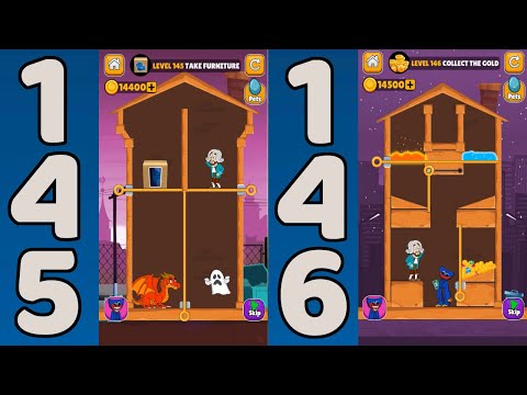 Home Pin Level 145 & 146