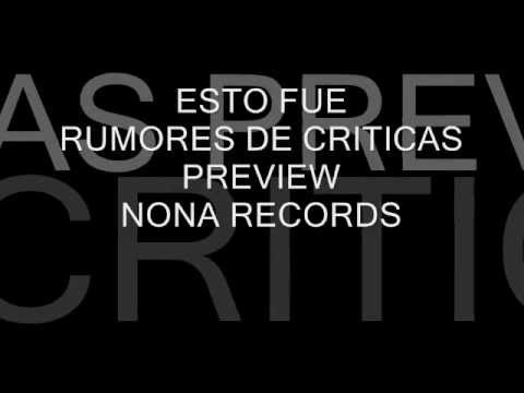 RUMORES DE CRITICAS - ANUBIZ, DOBLE-D , C-FRID Y CMC ETC
