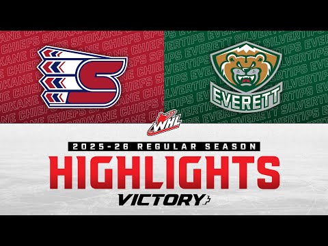 Spokane Chiefs at Everett Silvertips 01/16 | WHL Highlights 2025-26