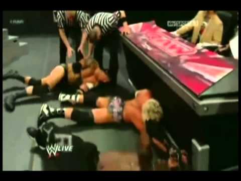 WWE   Guile Theme Goes WIth Everything   Wade Barrett Breaks His arm