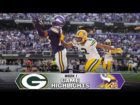 [NFL] 9월 14일 그린베이 패커스 vs 미네소타 바이킹스 하이라이트