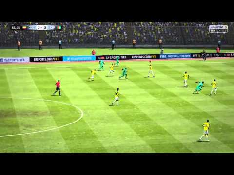 World Cup 2014 - Colombia vs Côte d'Ivoire [Ivory Coast] - EA Sports FIFA 15