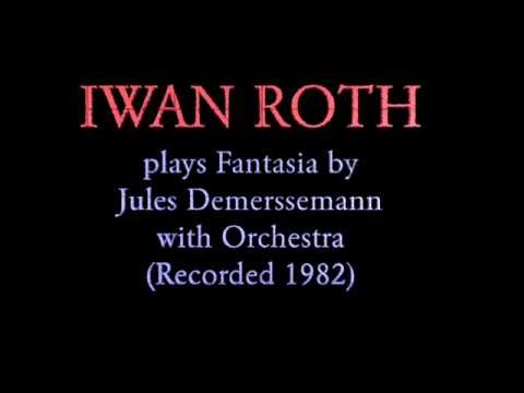 Fantaisie sur un Thème Original, saxophone and orchestra, by Jules Demersseman