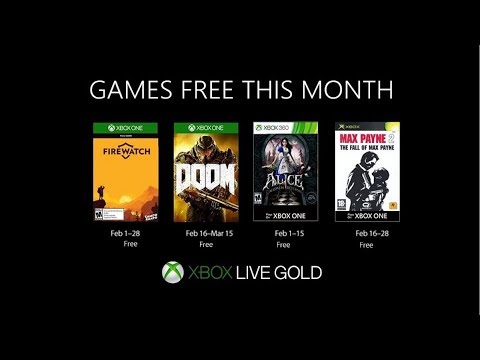Unofficial Xbox One Free Games With Gold | February 2019