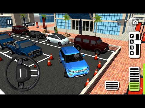 Master of Parking: SUV #4 - Blue Car Driving & Parking Android iOS Gameplay
