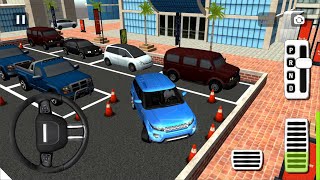 Master of Parking: SUV #4 - Blue Car Driving &amp; Parking Android iOS Gameplay