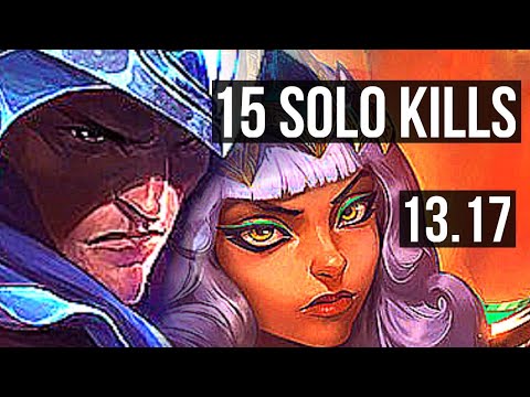 TALON vs QIYANA (MID) | 15 solo kills, Legendary, 600+ games | EUW Master | 13.17