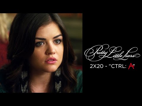 Pretty Little Liars - The Liars Listen To Aria & Jonah Talk About Vivian & 'A' - "CTRL: A" (2x20)